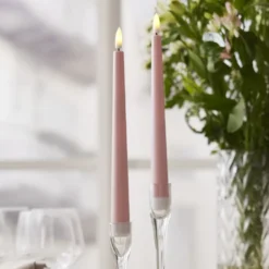 LED Kronljus Rosa