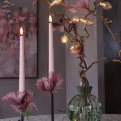 LED Kronljus Rosa