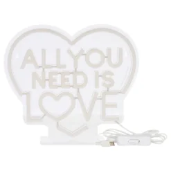 LED-Lampa All You Need is Love