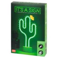LED-Lampa Kaktus med Neon-effekt