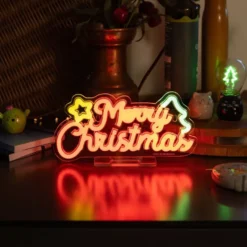 LED-Lampa Merry Christmas