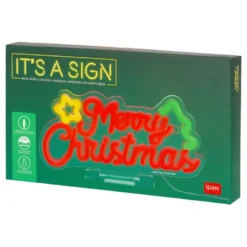 LED-Lampa Merry Christmas