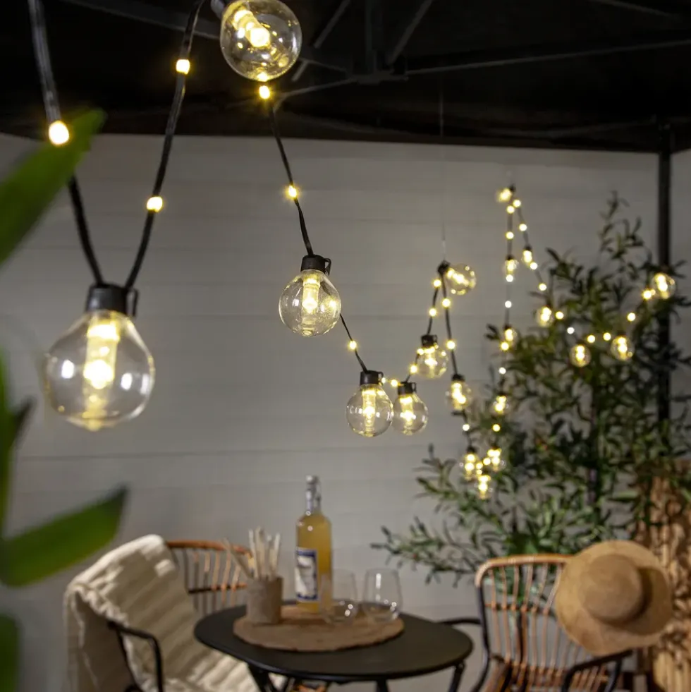 LED-Ljusslinga Bolla Varmvit