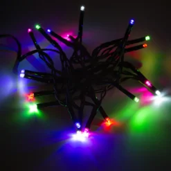 LED Ljusslinga Flerfärgad Kort