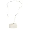 LED Ljusslinga Silver