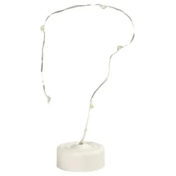 LED Ljusslinga Silver