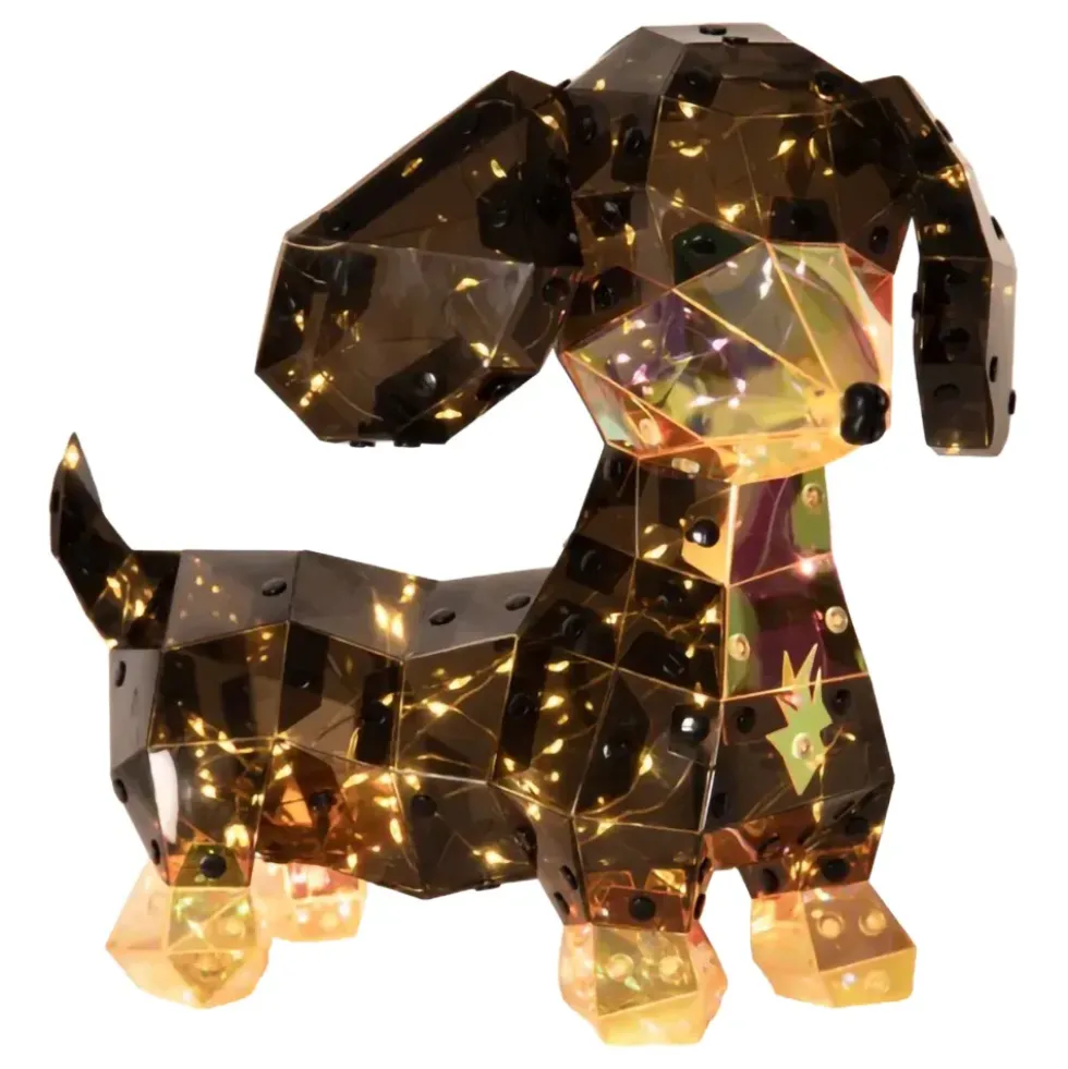 LED Magic Hund Dekoration