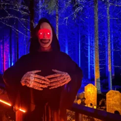 LED Mask Red Eyes