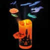 LED Projektor Blockljus Halloween