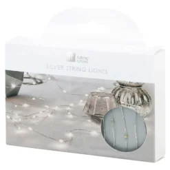LED-Slinga Silver/Vit