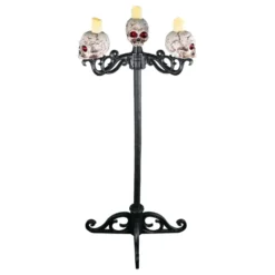 LED Takkrona/Kandelaber med Dödskallar 2in1
