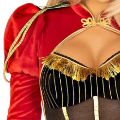 Lejontämjare Catsuit Deluxe Maskeraddräkt