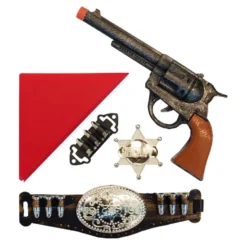 Leksaksset Cowboy med Revolver för Barn