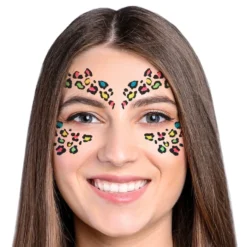 Leopard Glitter Självhäftande Smink