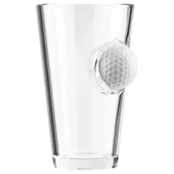 Ölglas med Golfboll