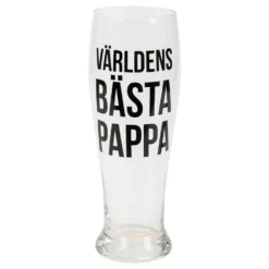 Ölglas Världens Bästa Pappa