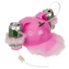Ölhjälm med Rosa Fluff