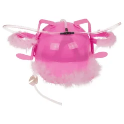 Ölhjälm med Rosa Fluff