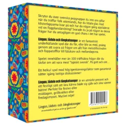 Lingon, Lådvin och Långkalsonger Frågespel
