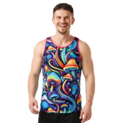Linne Psychedelic Mushroom Herr