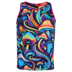 Linne Psychedelic Mushroom Herr