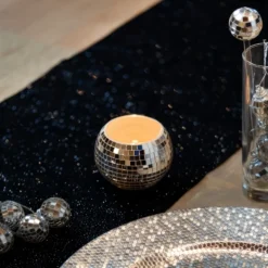 Ljuslykta Discokula Silver