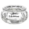 Ljuslyktor Rund Silver