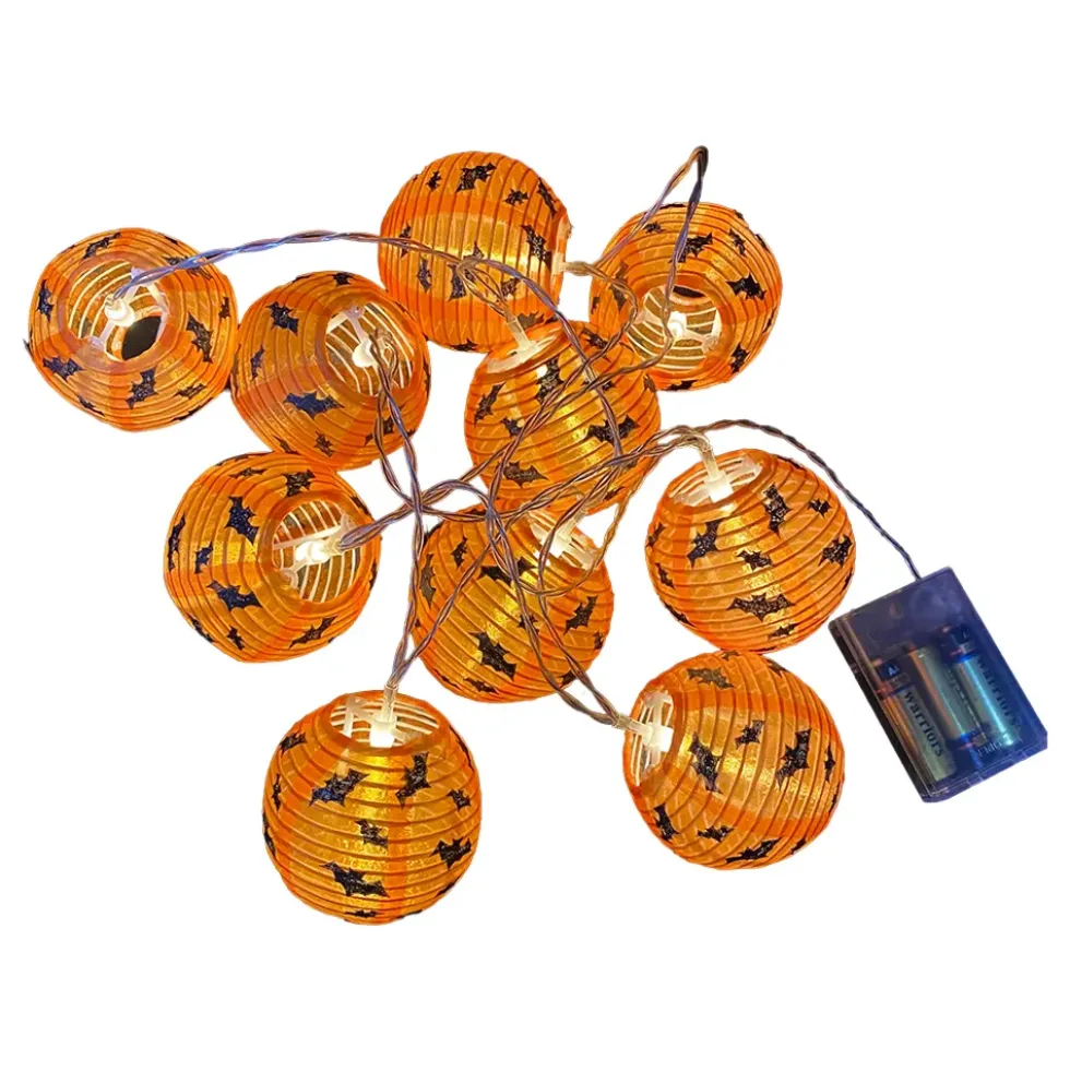 Ljusslinga med Lyktor Halloween