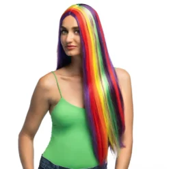 Lång Pride Peruk