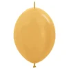 Länkballonger Guld Metallic