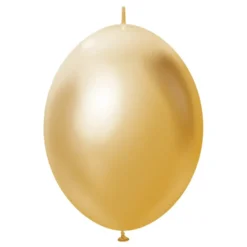Länkballonger K-Link Mirror Gold
