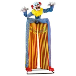 Läskig Clowningång Animerad Prop