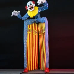 Läskig Clowningång Animerad Prop