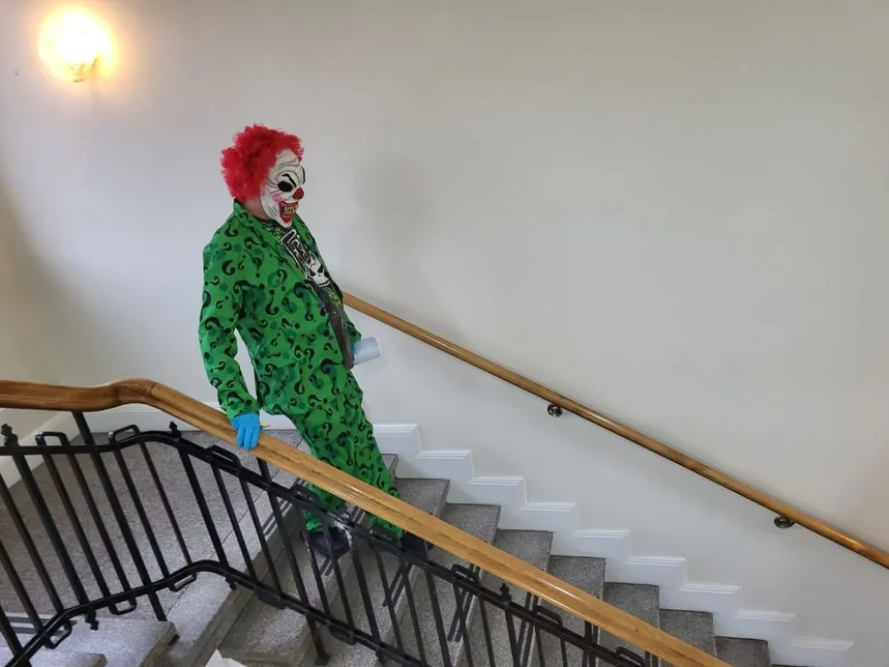Läskig Clownmask