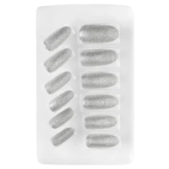 Lösnaglar Glitter Silver