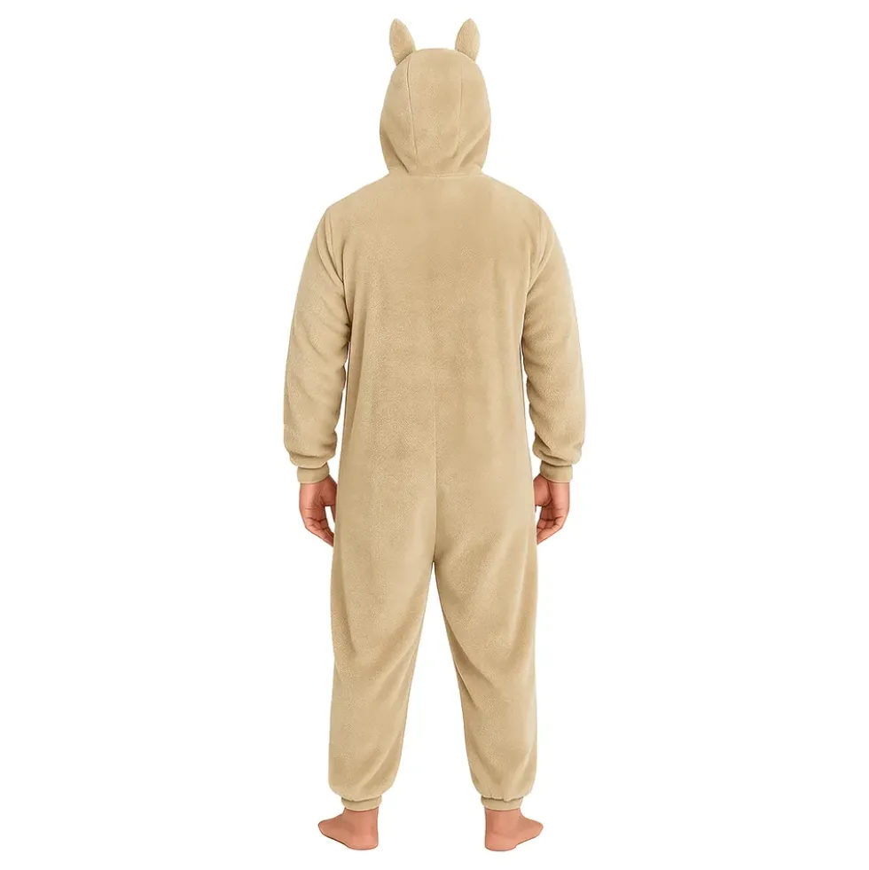 Lulu Monster Beige Onesie Herr Maskeraddräkt