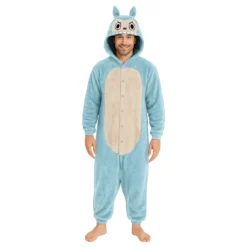 Lulu Monster Blå Onesie Herr Maskeraddräkt