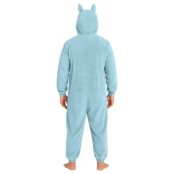 Lulu Monster Blå Onesie Herr Maskeraddräkt