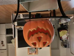 Lykta Halloweenpumpa med LED-Ljus
