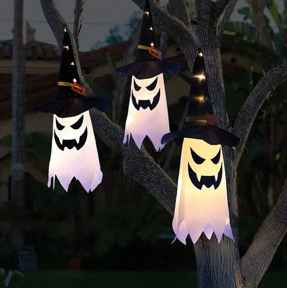 Lysande Halloweenspöken Dekoration