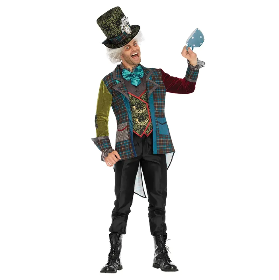 Mad Hatter Deluxe Maskeraddräkt