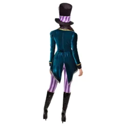 Mad Hatter Jumpsuit Deluxe Maskeraddräkt