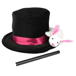 Magihatt med Kanin & Trollstav Barn