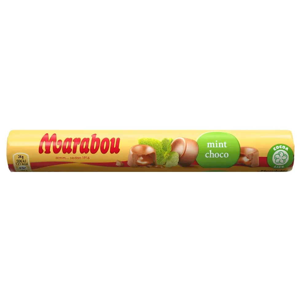 Marabou Chokladrulle Mintchoco