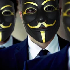 Mask Anonymous Svart