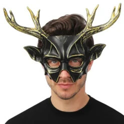 Mask Ren Fantasy Svart/Guld