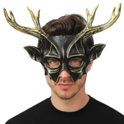 Mask Ren Fantasy Svart/Guld