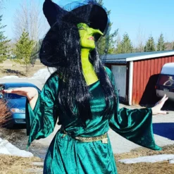 Medeltida Maid Maskeraddräkt