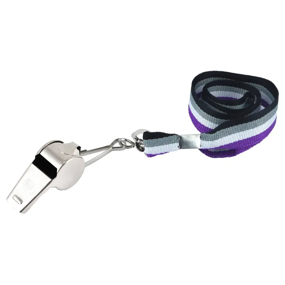 Metallvisselpipa Pride Asexual