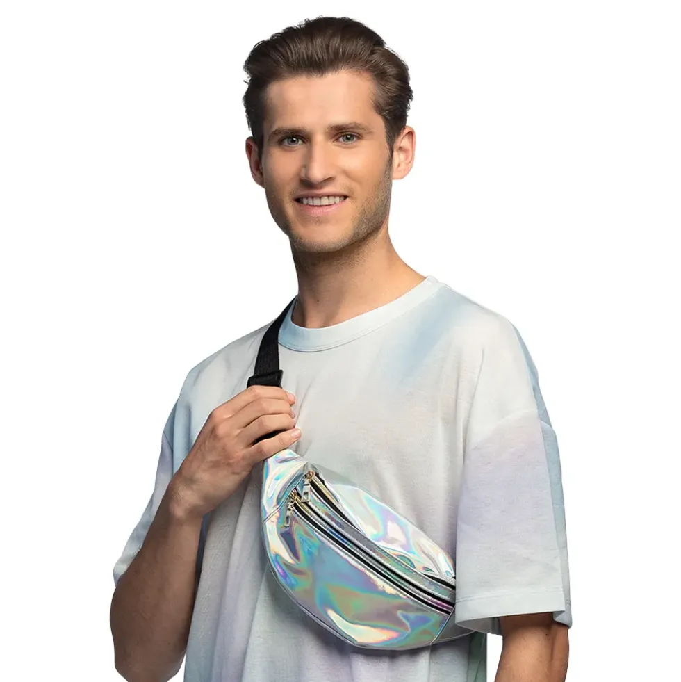 Midjeväska Holografisk Silver